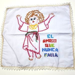 Sold. Cross-Stitch Embroidered Napkins